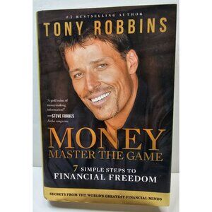Money Master The Game By Tony Robbins Hardcover Book